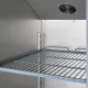 Réfrigérateur en acier inoxydable, 600 L (830592)
