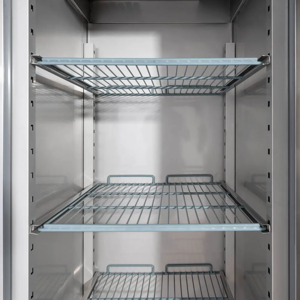 Réfrigérateur en acier inoxydable, 650 L (830622)