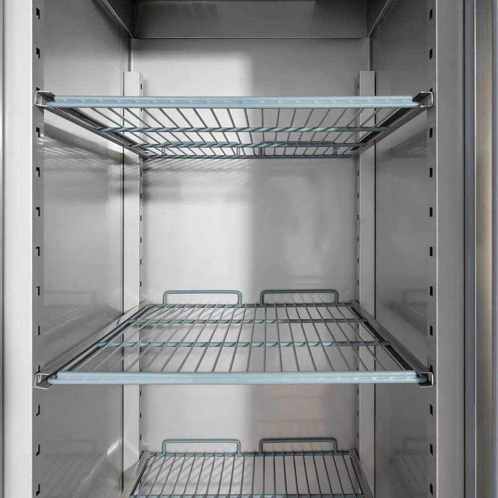 Congélateur en acier inoxydable, 650 L (830627)
