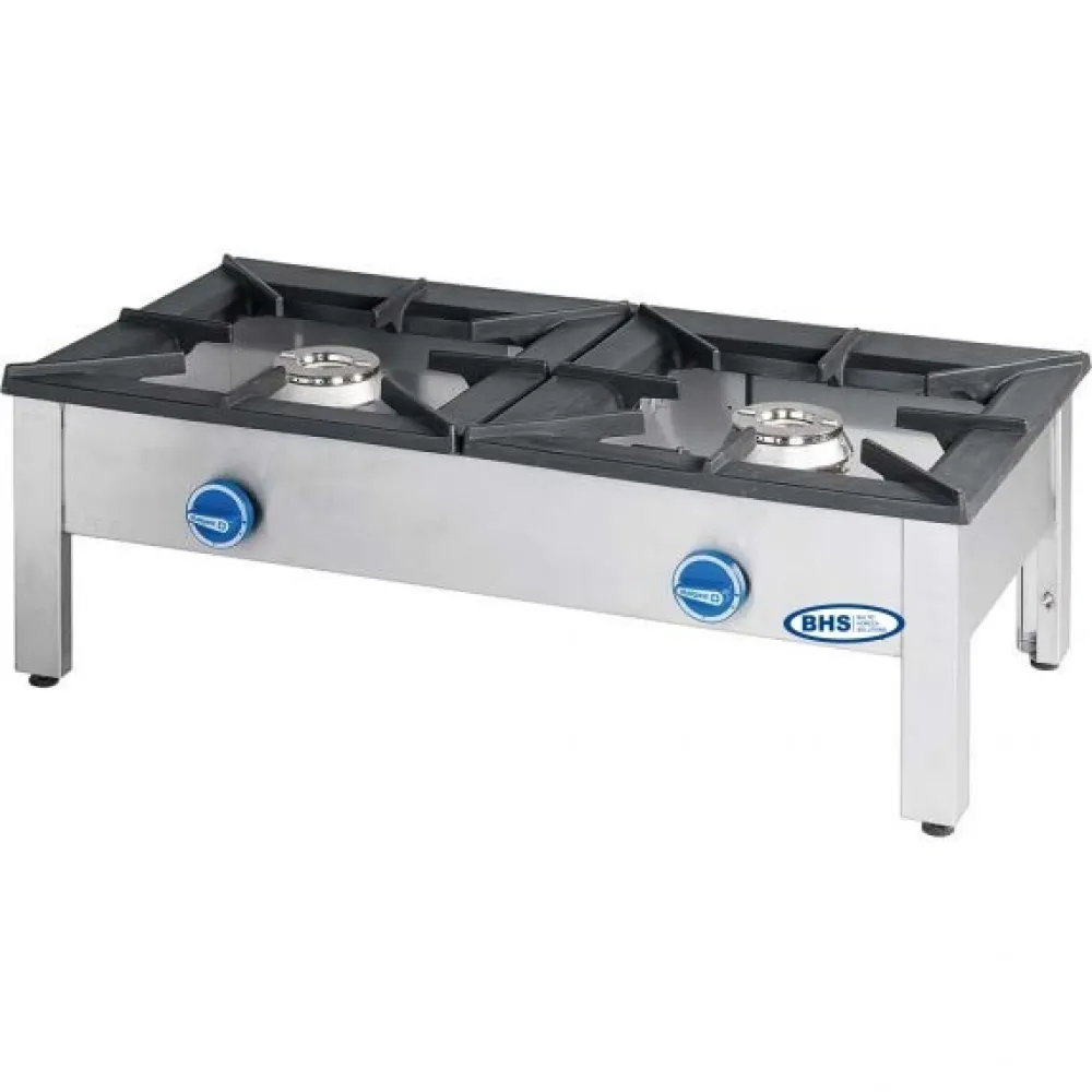 Cuisinière à gaz double 2x9 kW (773013)