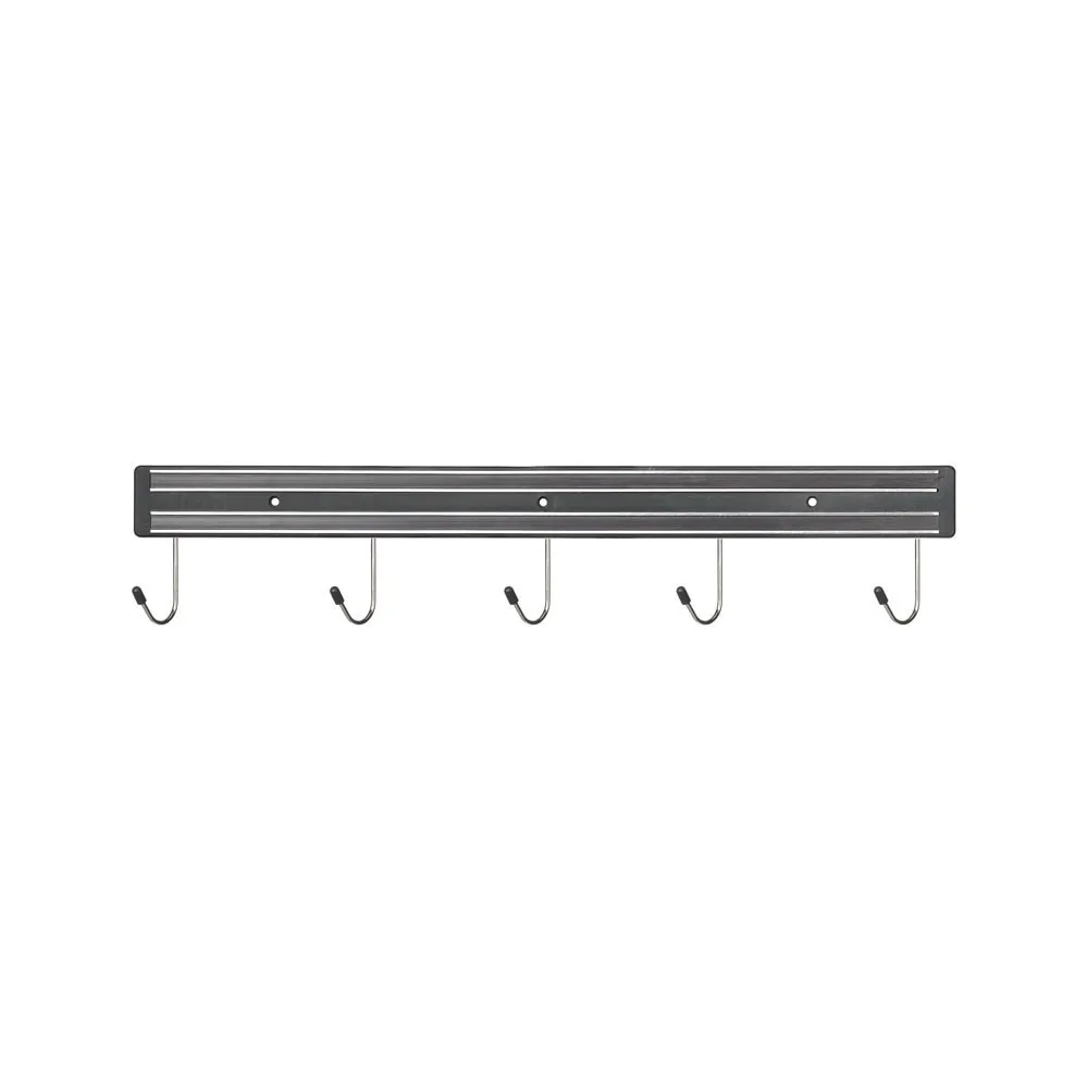 MAGNETIC STRIP WITH HOOKS 45 cm (248458)
