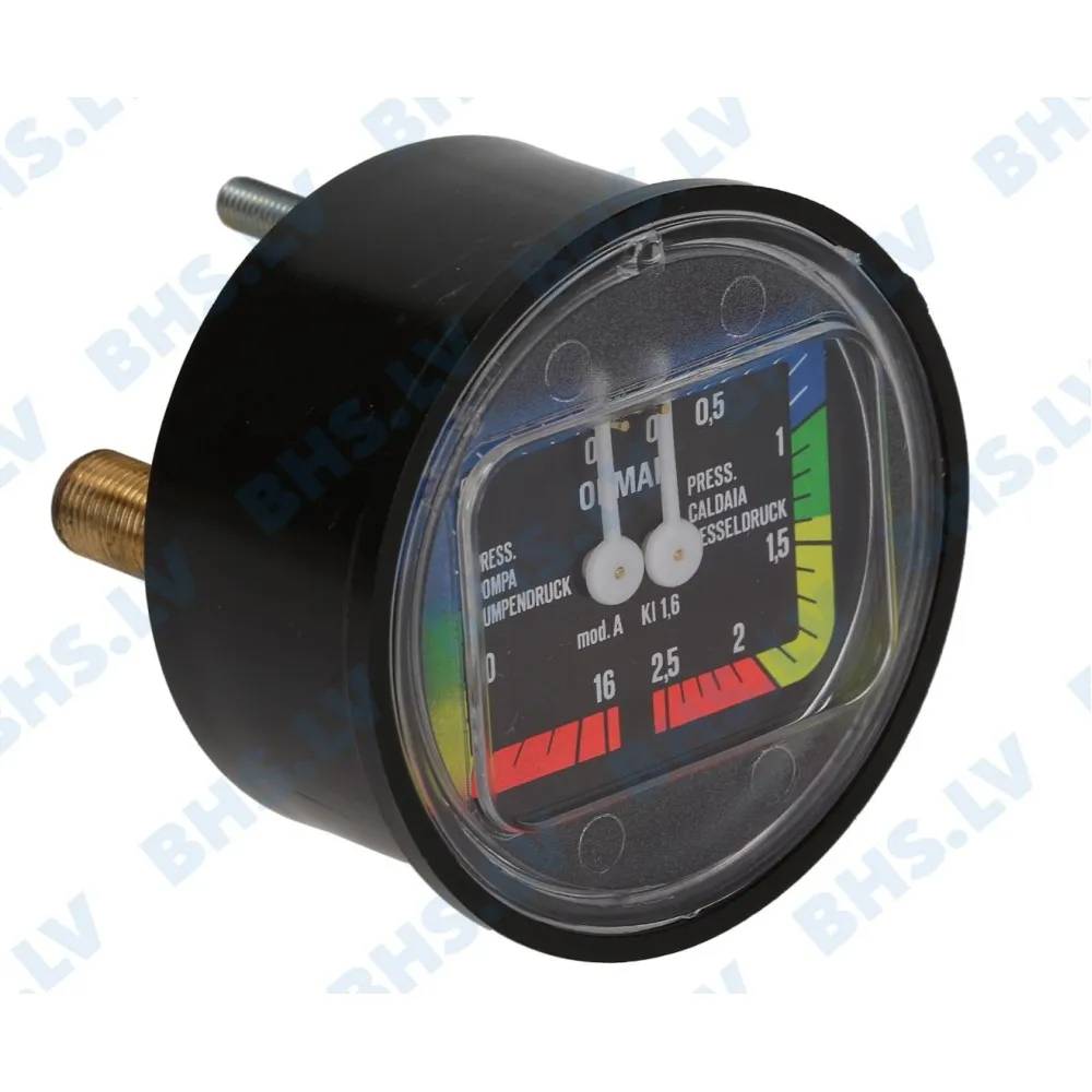 BOILER-PUMP PRESSURE GAUGE ø 63 mm (L1245411)