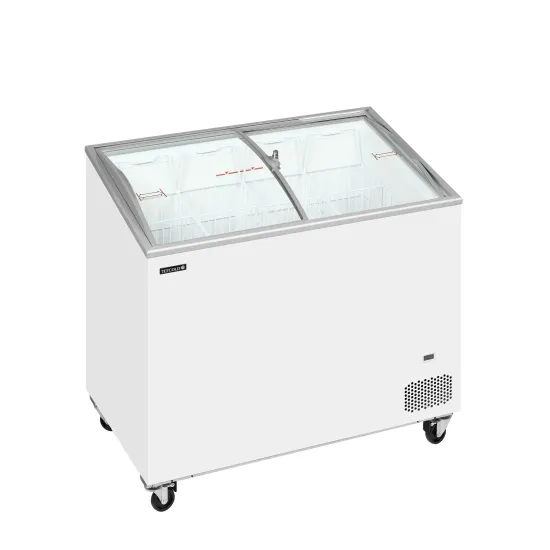 Coffre vitrine de congélation