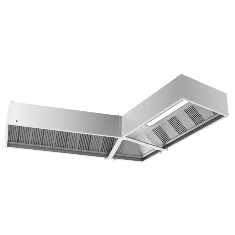 Hotte d'échappement d’angle  HNPA (HNPA-Project)
