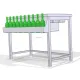 Bar station with basins and bottle racks 1100 (BHS-7009-120/70/90)
