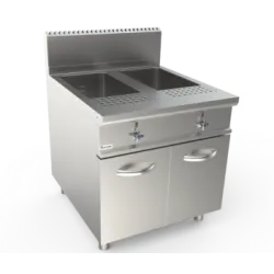 Gas pasta cooker 40+40 l Lady 900 L9/CPG2V80