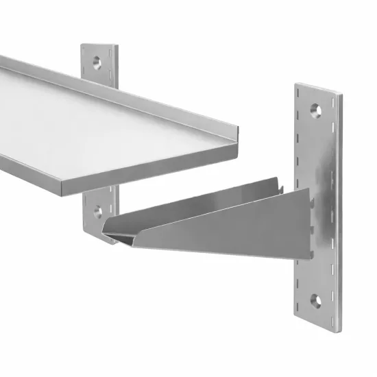 Quincaillerie pour étagères en acier inoxydable