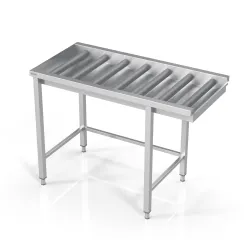 Table à rouleaux sans évier 800