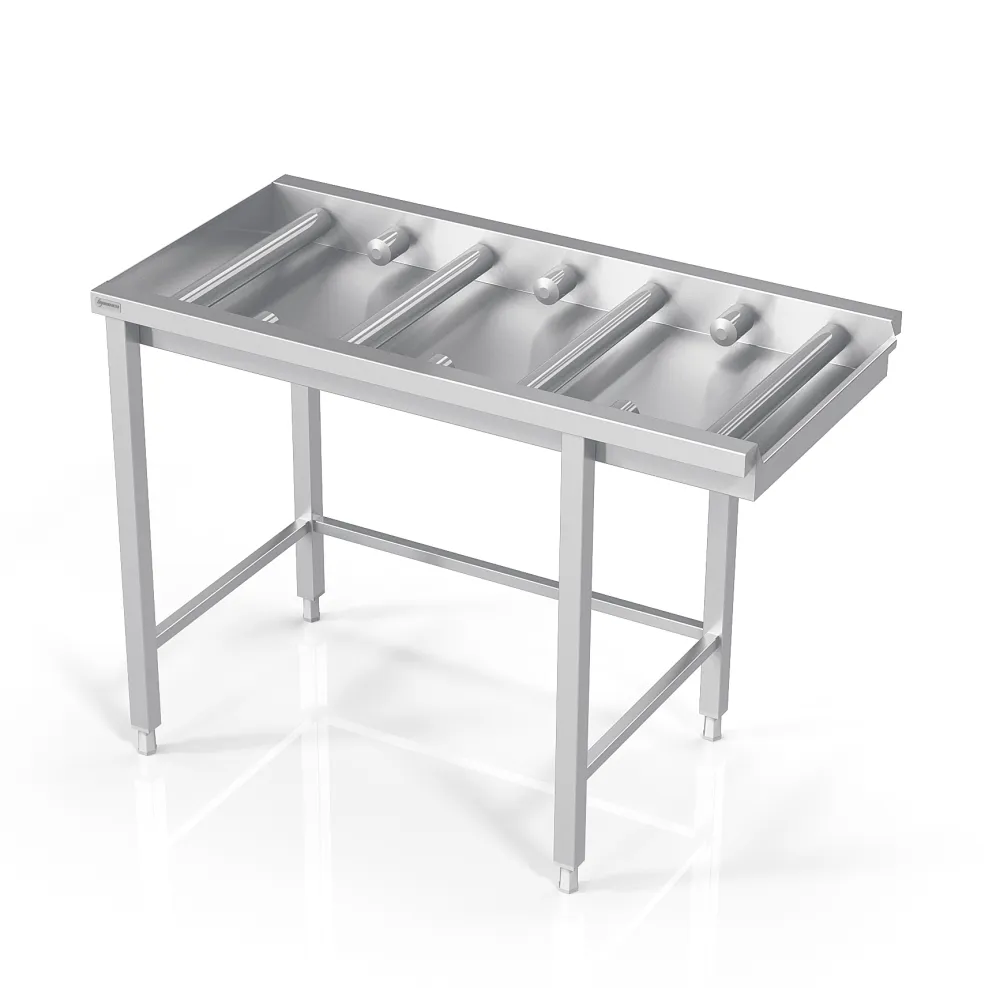 Table à rouleaux pour le lavage 1600 (BHS-MPRO-160/60/90)