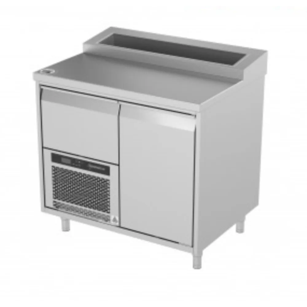 Comptoir saladette P101 940 mm (FS0-E101-94/70/90)