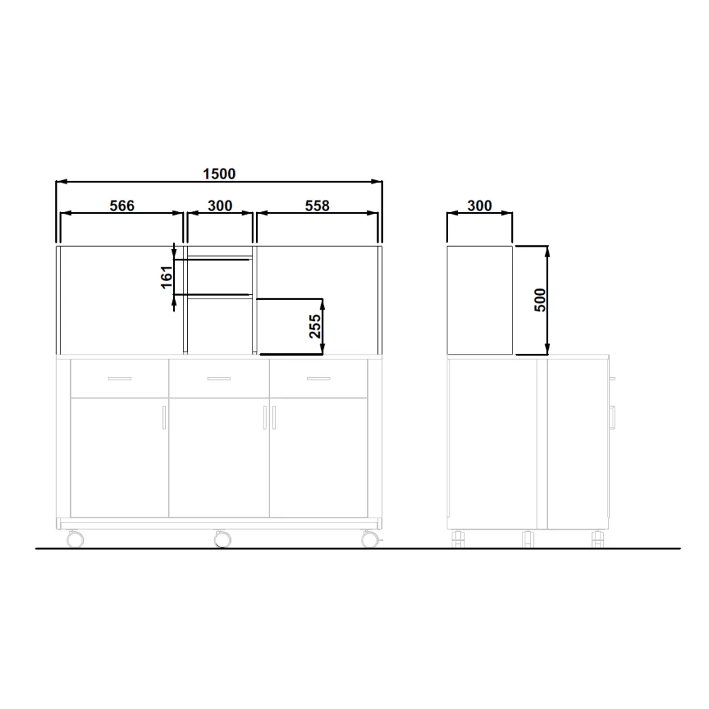 STATION MODULAIRE NEUTRE POUR MACHINES À CAFÉ ATHENA COFFEE (010MOATHCOF)