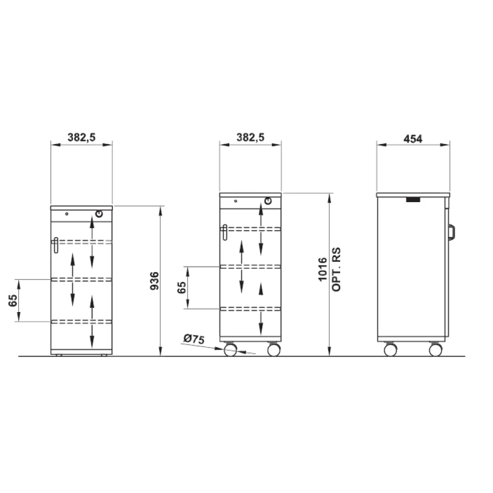 ARMOIRE CHAUFFE-ALIMENTS OU CHAUFFE-VAISSELLE GEMMA60 (03800GEMM60IN)