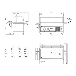 BUFFET RÉFRIGÉRÉ ENFANTS KIDS 2R