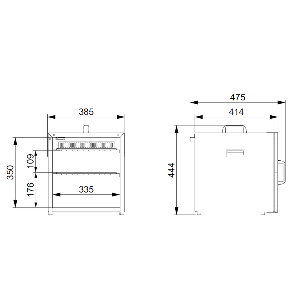 BOÎTE RÉFRIGÉRÉE PLEIADI REF (02800PLEI/REC)
