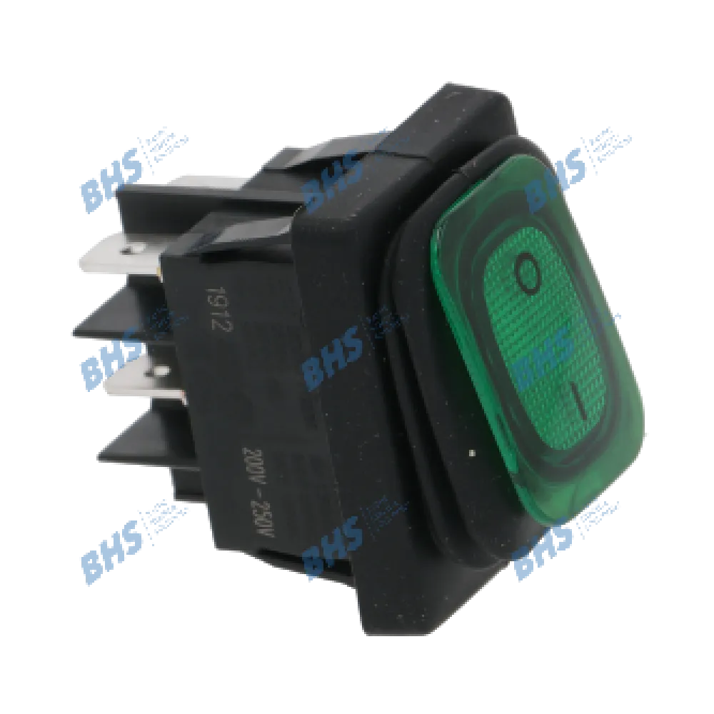 BIPOLAR SWITCH GREEN 16A 250V (L3319362)