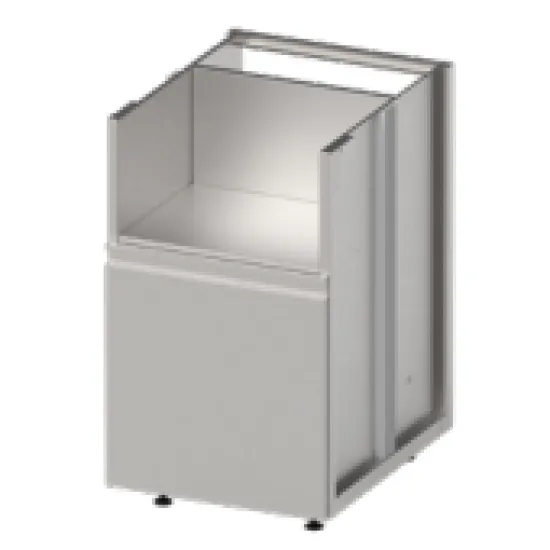 Modules de placard avec un renfoncement pour un mixeur et un tiroir