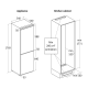 Réfrigérateur encastrable BIC 336 W (31030336W10000)