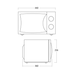 Four micro-onde MIG 20 B