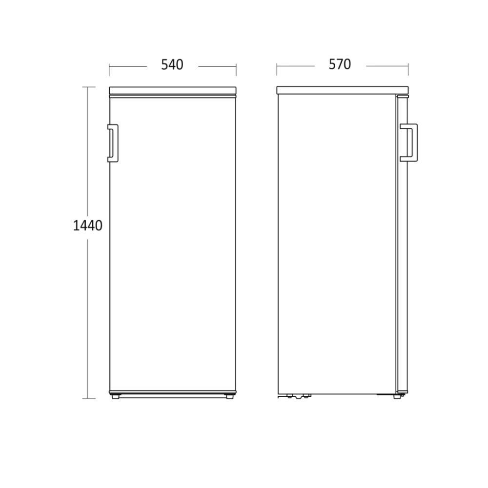 Congélateur SFS 206 W (01020206W10000)