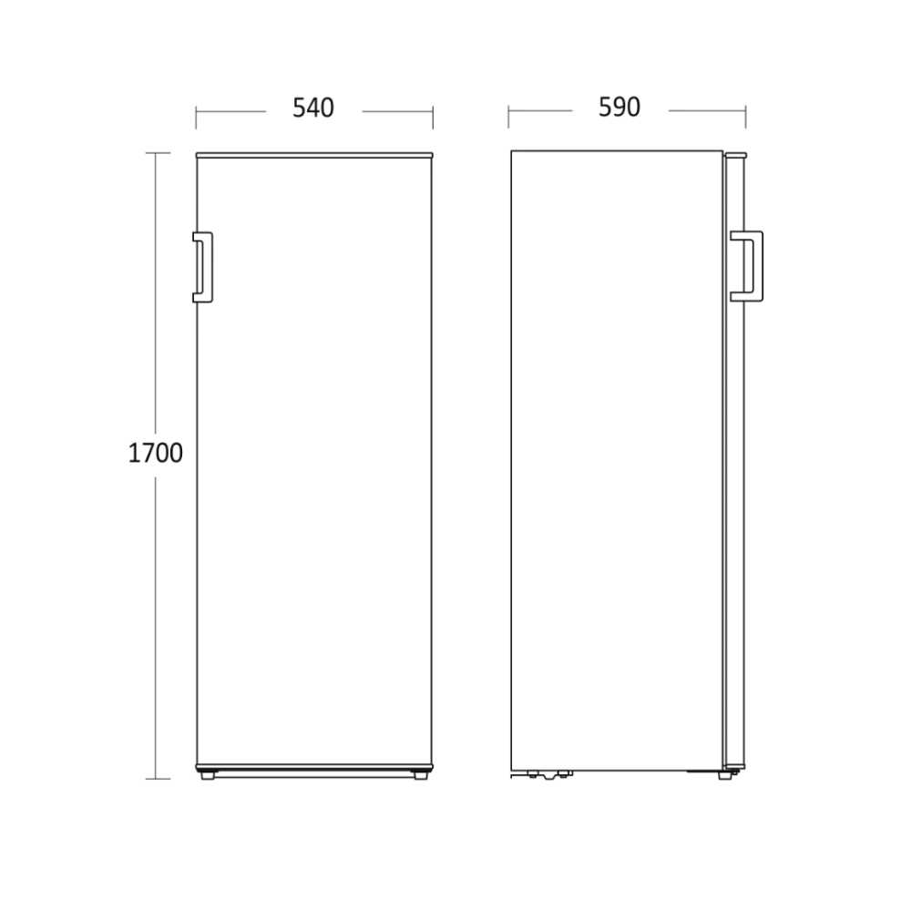Congélateur SFS 226 W (01020226W10000)