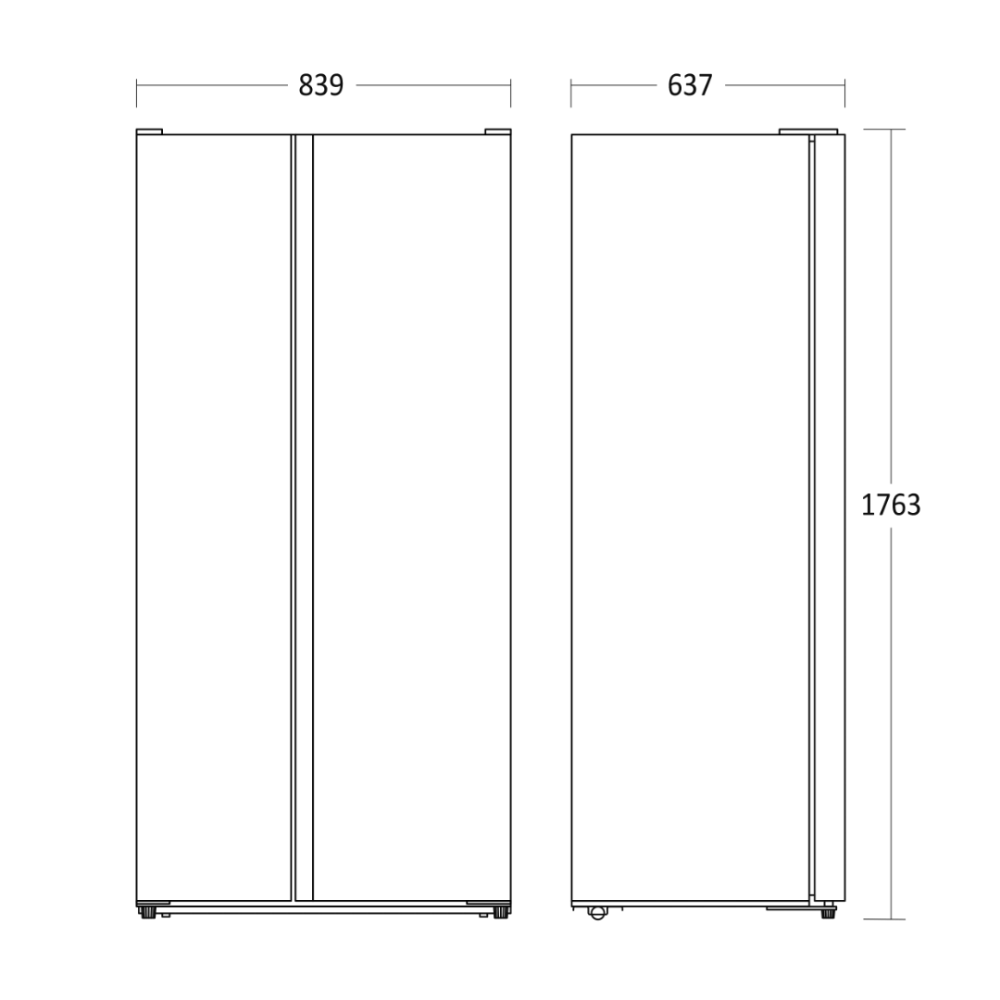 Réfrigérateur Combi SKF 433 X (01030433X10000)