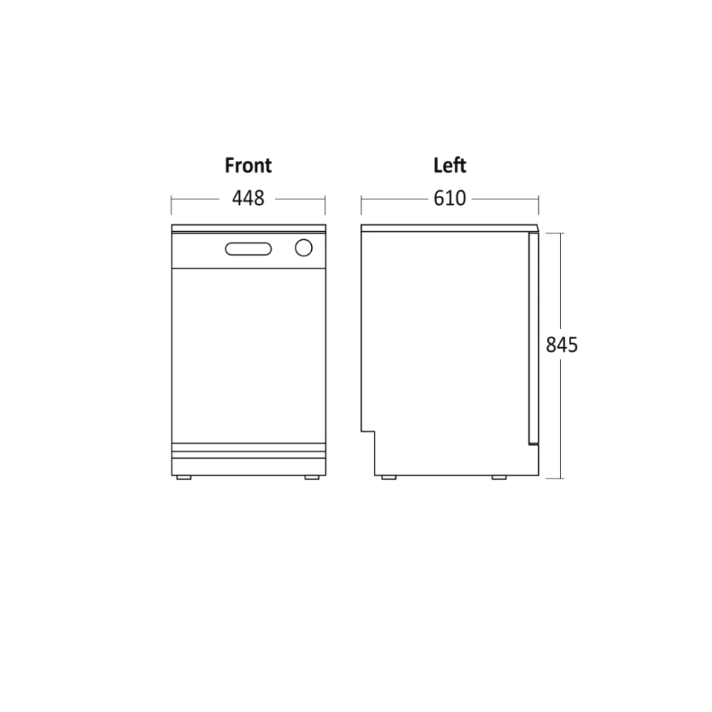 Lave-vaiselle SFO 4502 W (33104502110000)