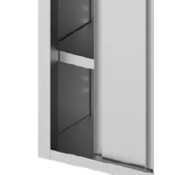 Étagère supplémentaire pour armoires en acier inoxydable