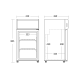 Armoire réfrigérée 44L SC 51 BE (26310051BE10000)