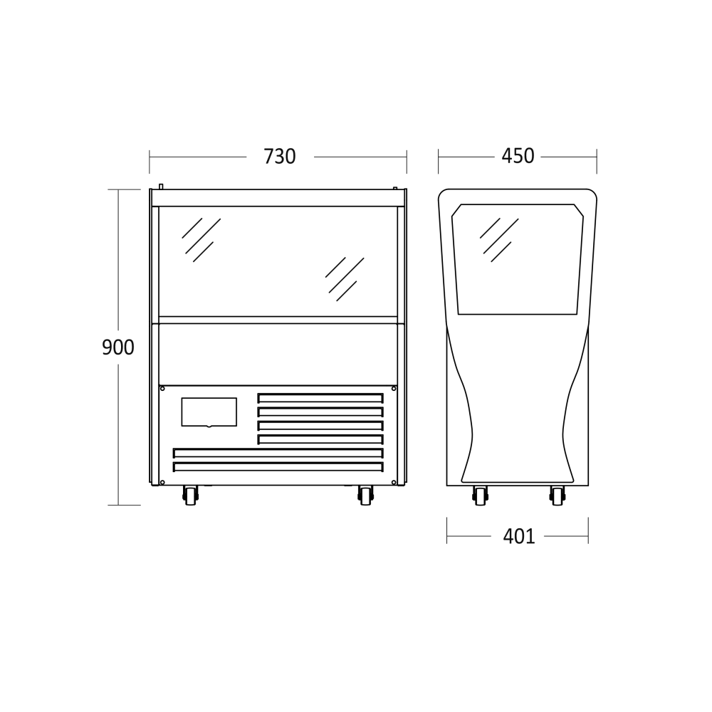 Refroidisseur à impulsion 68L IMC82BC (67311610000IMC82BC)