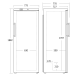 Refroidisseur 510L GUR 590 W (31318510000GUR590WB)