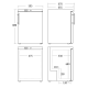 Congélateur 113 L GUF190W (31328610000GUF190W)