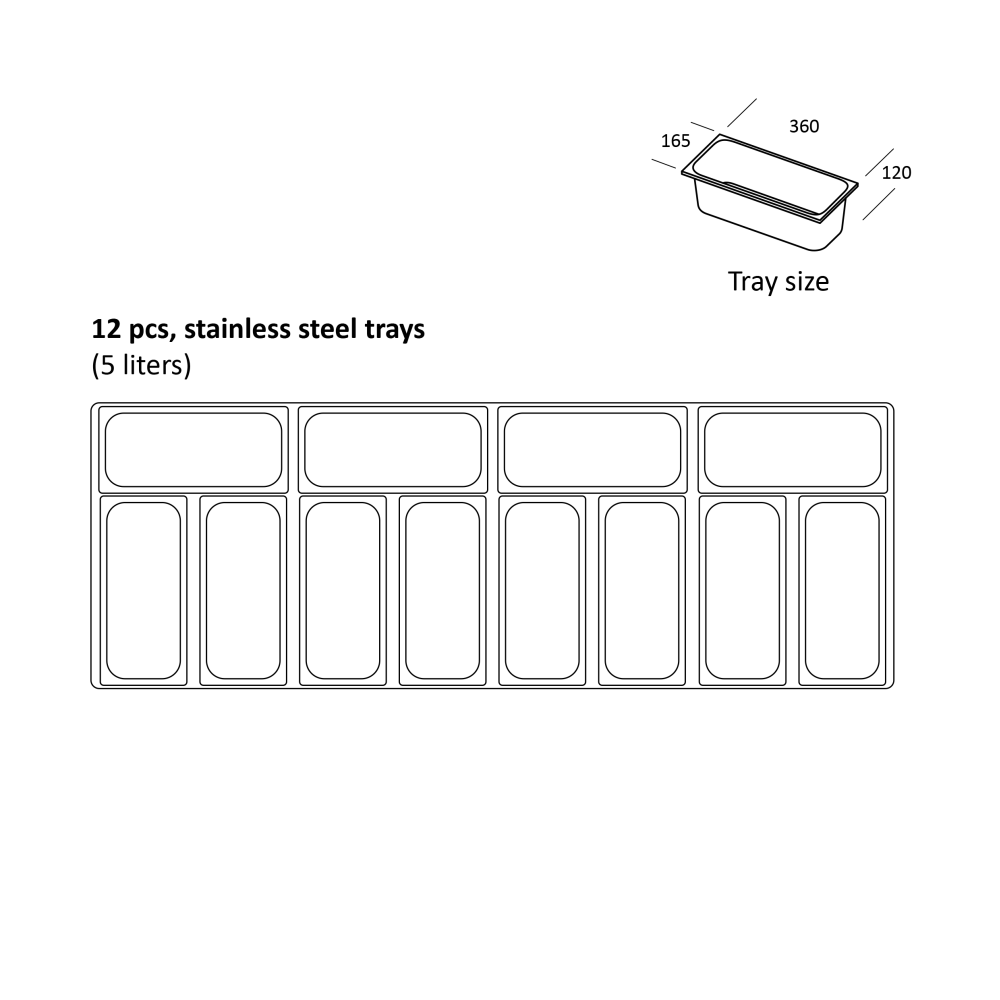 Vitrine congélateur SIC12WB (23424510000SIC12WB)