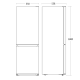 Réfrigérateur Combi 198L+71L CBF269WE (57033510000CBF269WE)