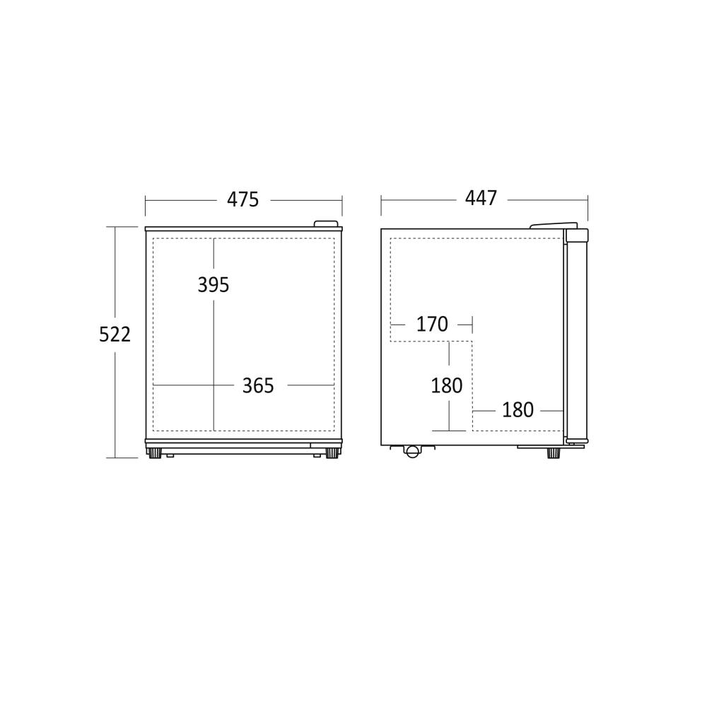 Congélateur 38 L SFS56WE (31024310000SFS56WE)