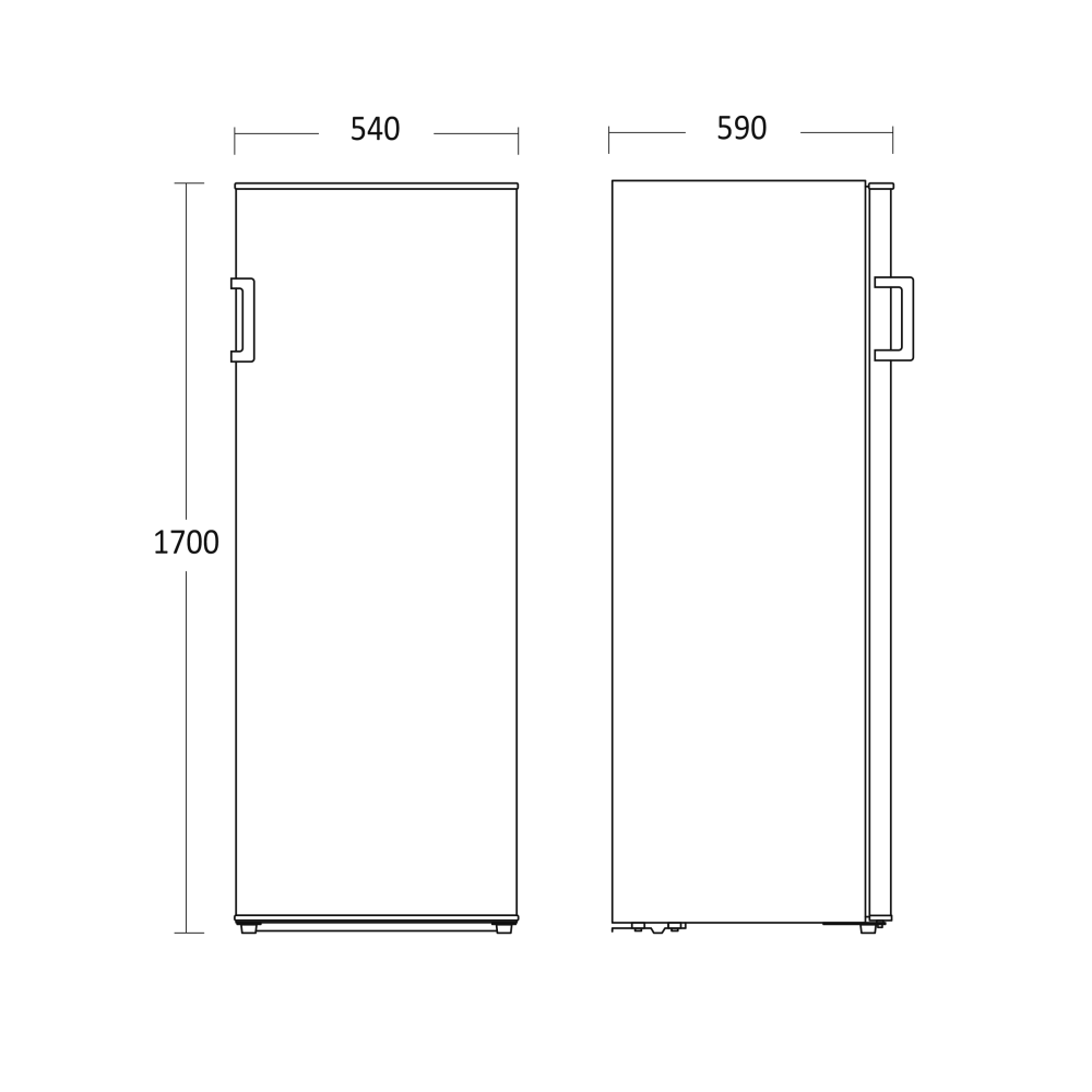 Congélateur 206L SFS226WE (01024010000SFS226WE)