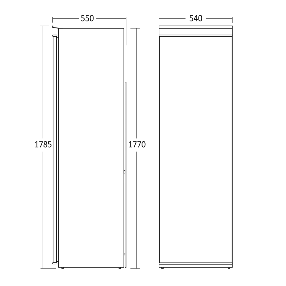 Congélateur 212L FRI212NFWD (33024110000FRI212NFWD)