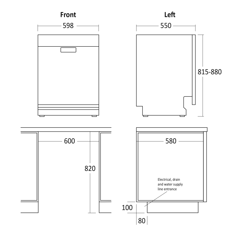 Lave-vaisselle DWI1444WC (33102310000DWI1444WC)