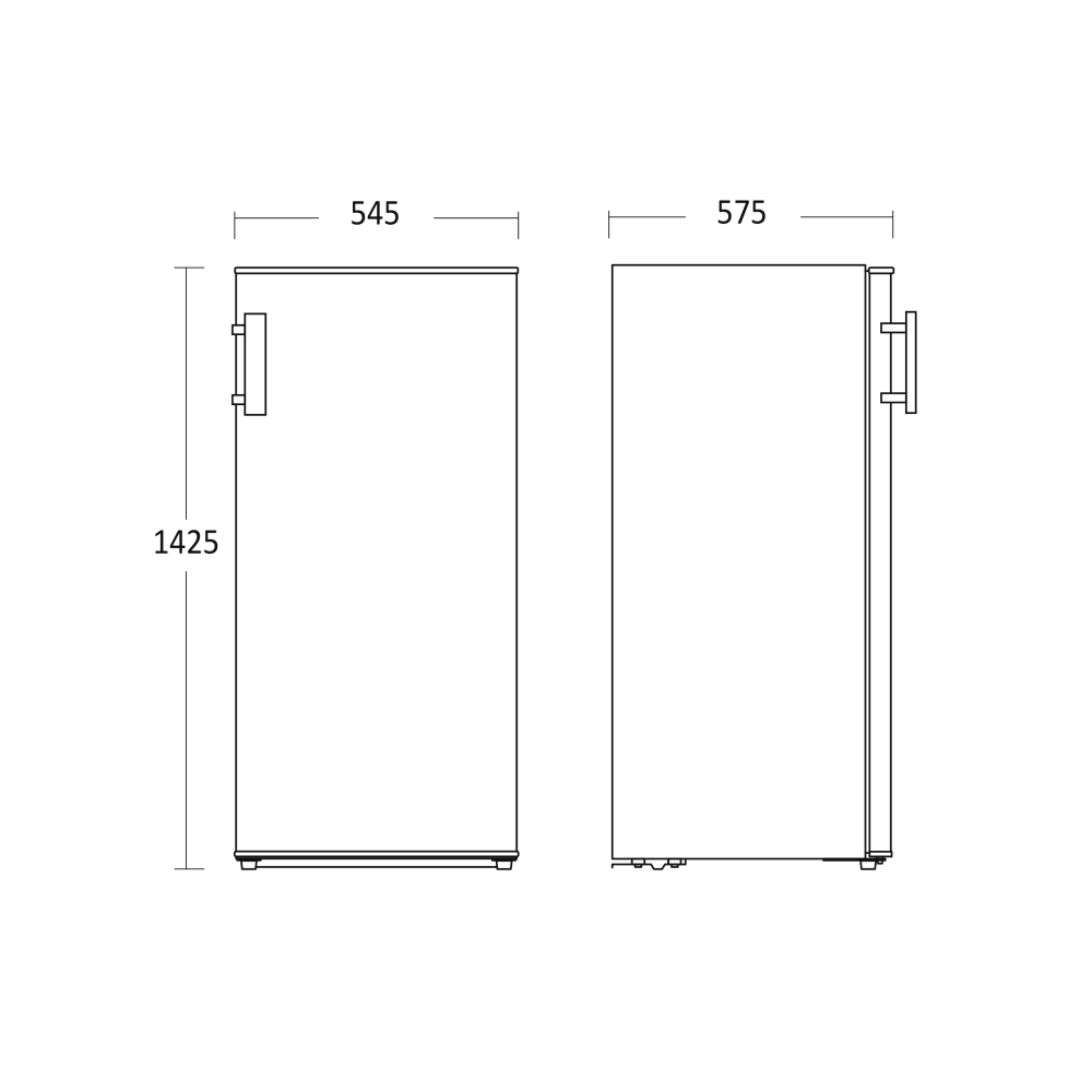 Congélateur 170L FRF168WE (61024010000FRF168WE)