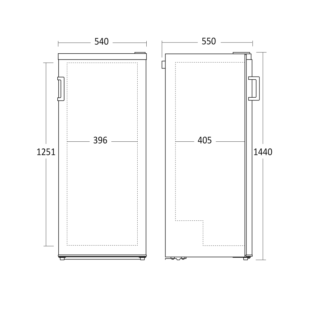 Congélateur 177L FRF177WD (01024010000FRF177WD)
