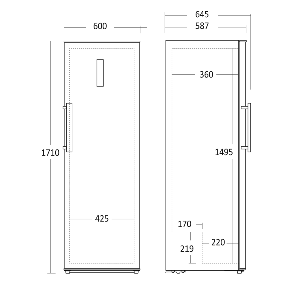 Congélateur 242L SFS242WE (61024010000SFS242WE)