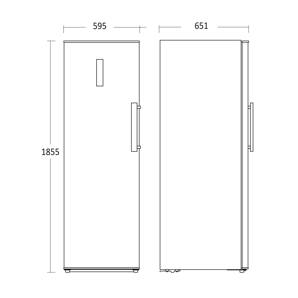 Congélateur 274L SFS 352 W (57020352W10000)