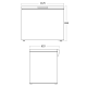 Congélateur coffre 400L CF400WE (01124210000CF400WE)