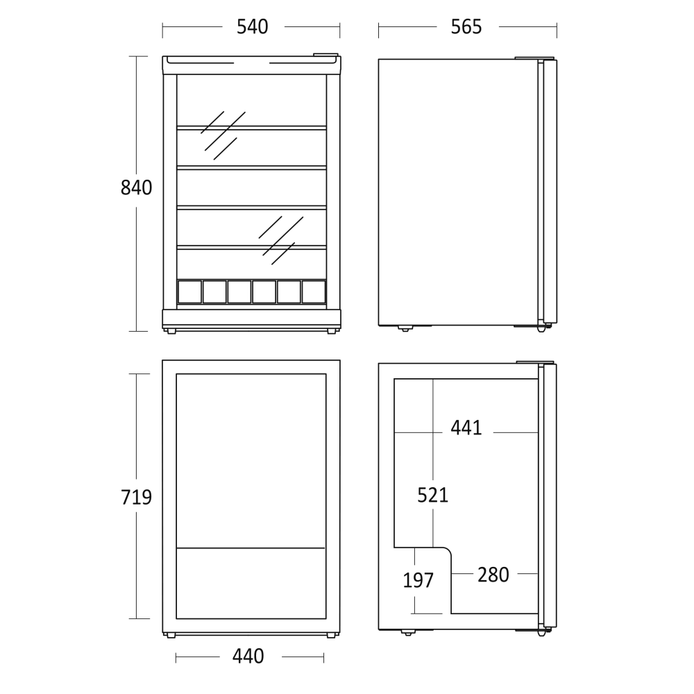 Refroidisseur Coca-Cola HighCube GDE (35013310000HighCubeGDE)