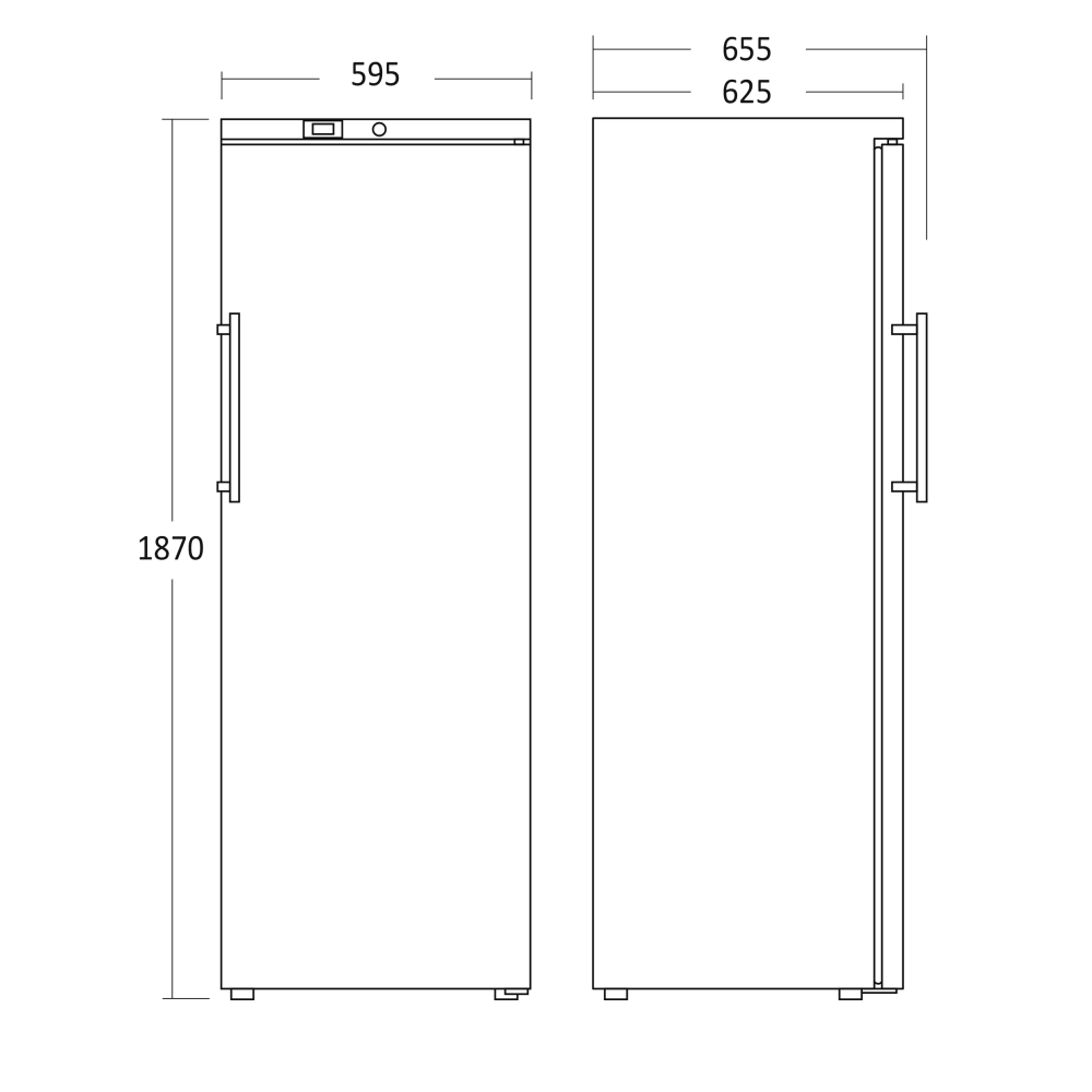 Congélateur 293 L GUF390W (31324510000GUF390W)