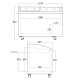 Vitrine à glace 251L IC352D (23424310000IC352D)