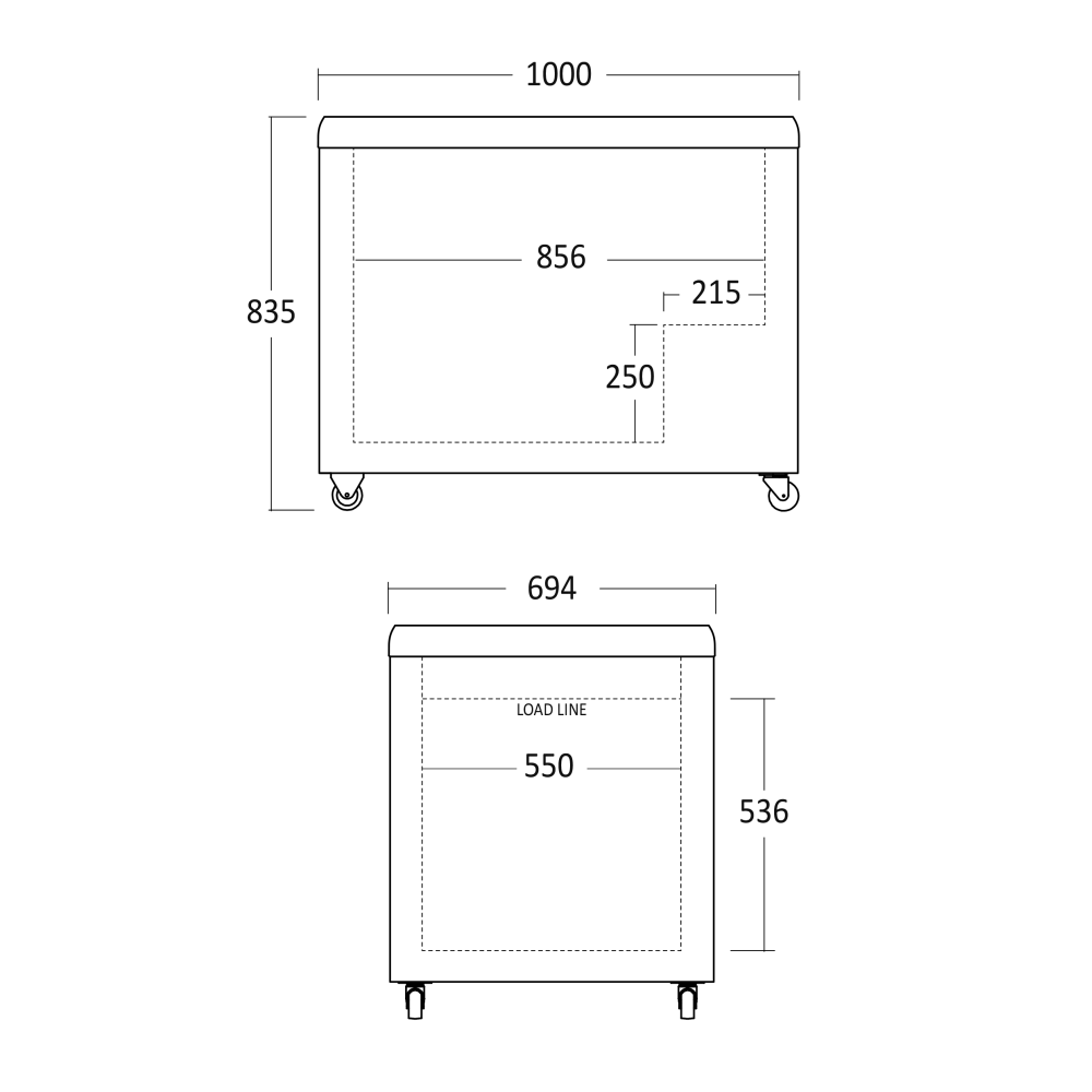 Vitrine à glace 223L IC310D (23424310000IC310D)