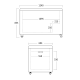 Vitrine à glace 293L IC410D (23424310000IC410D)