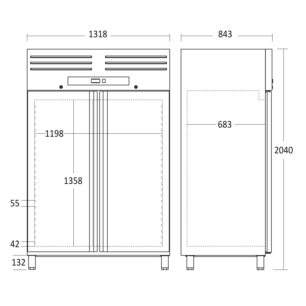 Refroidisseur 922L GUR1400X (63318510000GUR1400X)