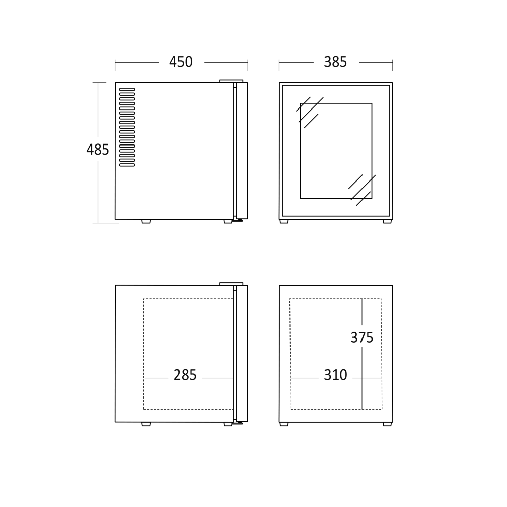 Mini-bar 32L MB 32 BGD (43010032BGD10000)