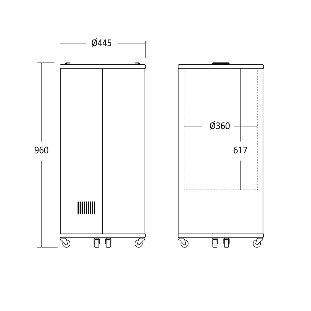Refroidisseur de boissons impulsionnel 58L TK66BE (26310066BE10000)